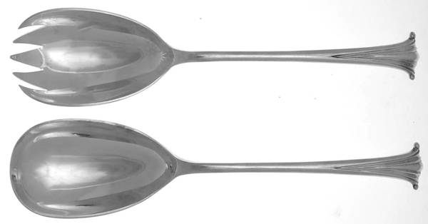 Onslow (Silverplate) (2 Pc) Solid Salad Set