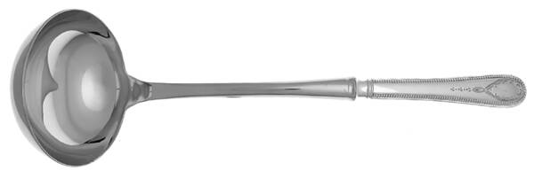 Hester Bateman (Silverplate) Soup Ladle with Stainless Bowl HC