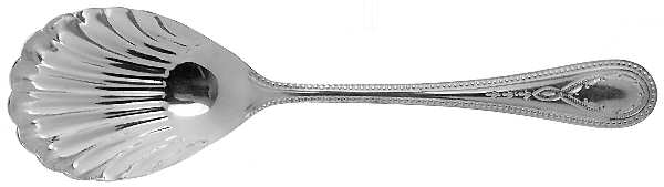Hester Bateman (Silverplate) Sugar Shell Spoon