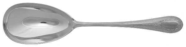 Hester Bateman (Silverplate) Solid Salad Serving Spoon