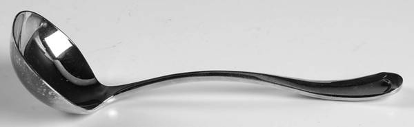 Rattail (SILVERPLATE) Solid Gravy Ladle