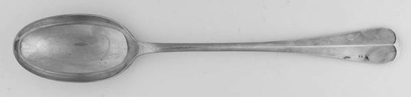 Rattail (SILVERPLATE) Large Solid Dressing Spoon