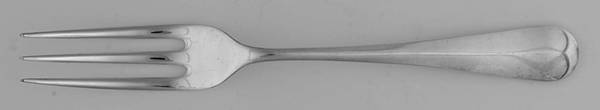 Rattail (SILVERPLATE) 3-Tine Dinner Fork