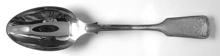 Fiddle Thread & Shell (Silverplate) Place/Oval Soup Spoon