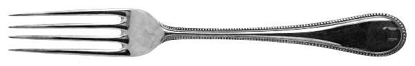 Bead (Silverplate) Fork