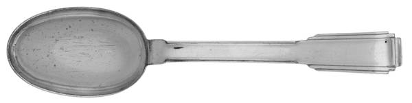 Art Deco (Silverplate) Dessert/Oval Soup Spoon