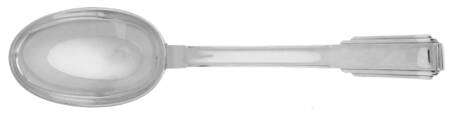 Art Deco (Silverplate) Solid Serving Spoon