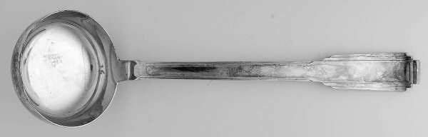 Art Deco (Silverplate) Solid Soup Ladle