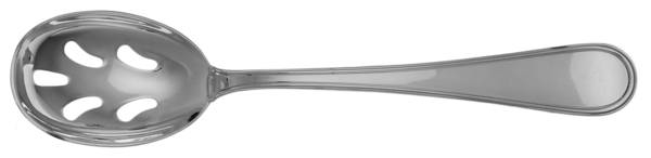 Ascot (Silverplate) Pierced Solid Serving Spoon