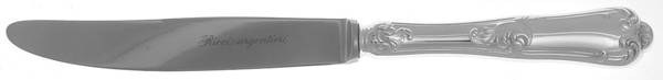 Bernini (Silverplate) Dessert Knife with Stainless Blade