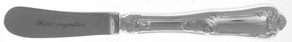Bernini (Silverplate) Butter Spreader Hollow Hdl-Paddle/Stainless Blade