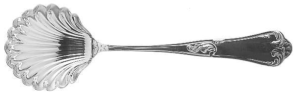 Bernini (Silverplate) Sugar Shell Spoon
