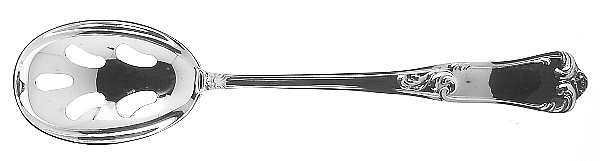 Bernini (Silverplate) Pierced Tablespoon (Serving Spoon)