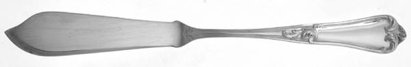 Bernini (Silverplate) Individual Solid Fish Knife by Ricci (Argentieri)