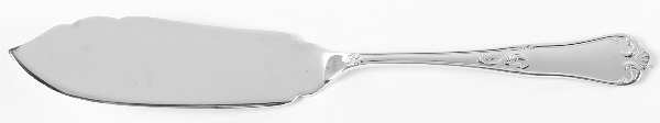 Bernini (Silverplate) Large Solid Fish Serving Knife by Ricci (Argentieri)