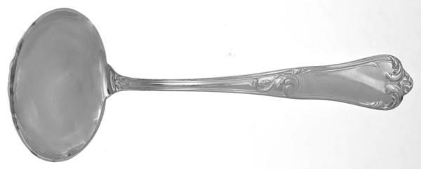 Bernini (Silverplate) Solid Gravy Ladle by Ricci (Argentieri)