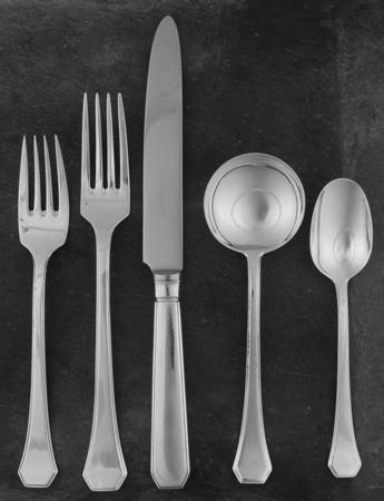 Braque (Silverplate) 5 Piece Place Setting