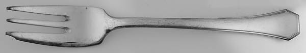 Braque (Silverplate) Pastry Fork