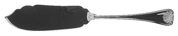 Cellini (Silverplate) Large Solid Fish Serving Knife