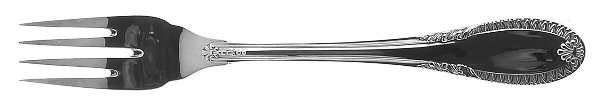 Impero (Silverplate) Individual Solid Fish Fork