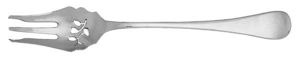 Modigliani (Silverplate) Pickle Fork Pierced with Short Handle HC