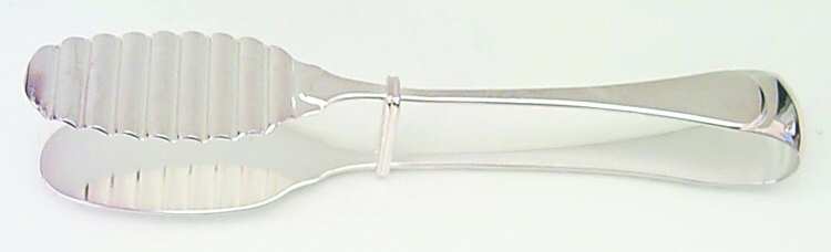 Modigliani (Silverplate) Solid Piece Aspragus Tongs