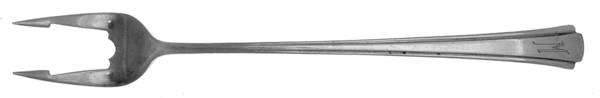 Debutante (Sterling, 1918) Short Handle Pickle/Olive Fork