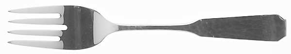 1776-Hammered (Silverplate, 1976) Individual Salad Fork