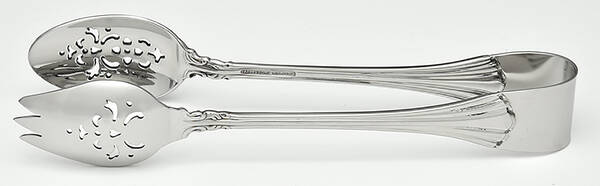 1800 (Stainless) Ice Serving Tongs Small HC