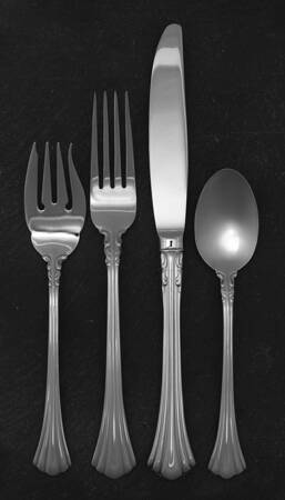 1800 (Stainless) 4 Piece Place Setting