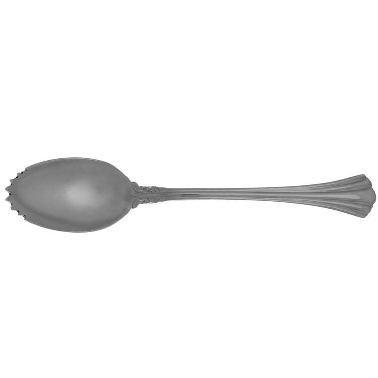 1800 (Stainless) Fruit/Orange Spoon Individual, Serrated Bowl HC