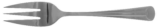 21st Century (Stainless) Medium Solid Cold Meat Serving Fork