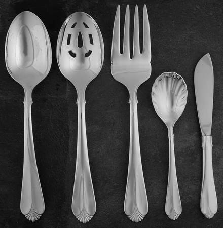 Affinity (Silverplate, 1988) 5 Piece Hostess Set