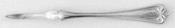 Alden (Silverplate, 1905) Solid Nut Pick