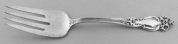 Amaryllis (Sterling, 1901) Solid Serving Fork