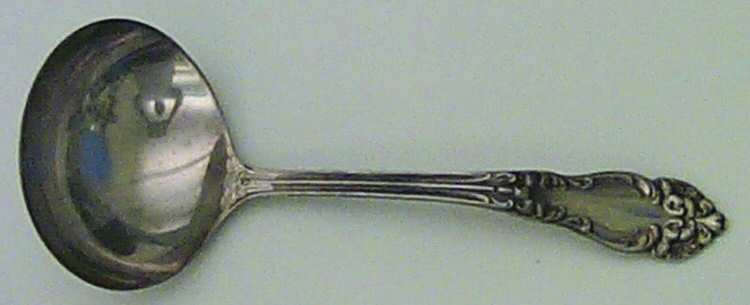 Amaryllis (Sterling, 1901) Solid Gravy Ladle