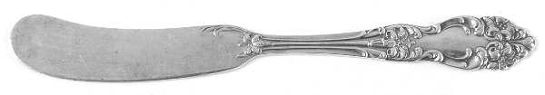 Amaryllis (Sterling, 1901) Flat Handle Butter Spreader