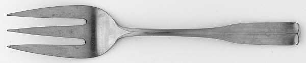 Ashland (Stainless) Medium Solid Cold Meat Serving Fork
