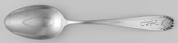 Athenian (Sterling, 1891) Monogram Tablespoon (Serving Spoon)