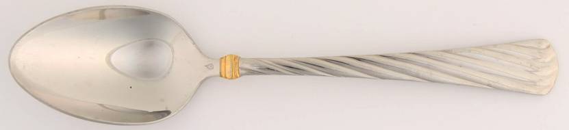 Atlantis Gold (Stainless) Place/Oval Soup Spoon