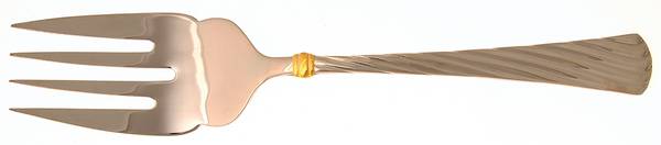 Atlantis Gold (Stainless) Large Solid Cold Meat Serving Fork