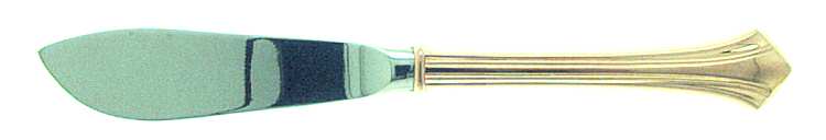 Autumn Gold (Gold Electroplate) Hollow Handle Master Butter Knife