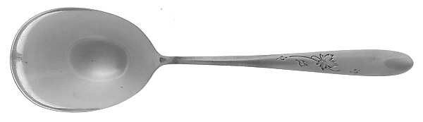 Autumn Leaves (Sterling, 1957) Solid Salad Serving Spoon