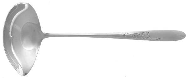 Autumn Leaves (Sterling, 1957) Solid Piece Cream Ladle