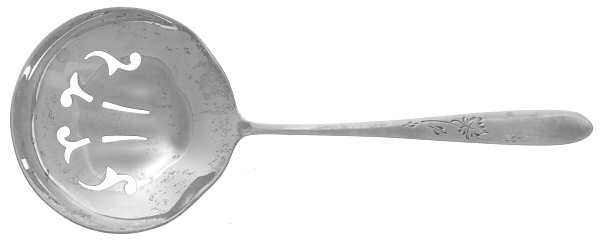 Autumn Leaves (Sterling, 1957) Solid Bon Bon Spoon