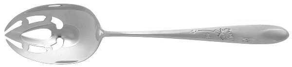 Autumn Leaves (Sterling, 1957) Pierced Tablespoon (Serving Spoon)
