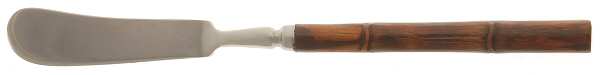 Bamboo (Stainless) Flat Handle Master Butter Knife