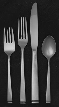 Barclay (Stainless, 1982) 4 Piece Place Setting