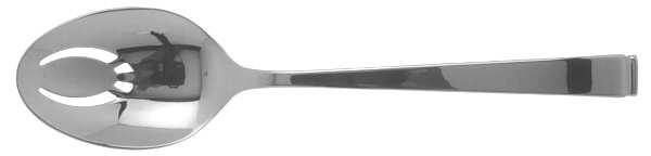 Barclay (Stainless, 1982) Pierced Tablespoon (Serving Spoon)
