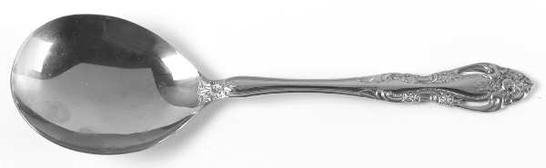 Baroque Solid Smooth Casserole Spoon
